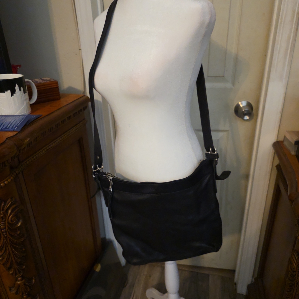 Coach Black Leather Bag
